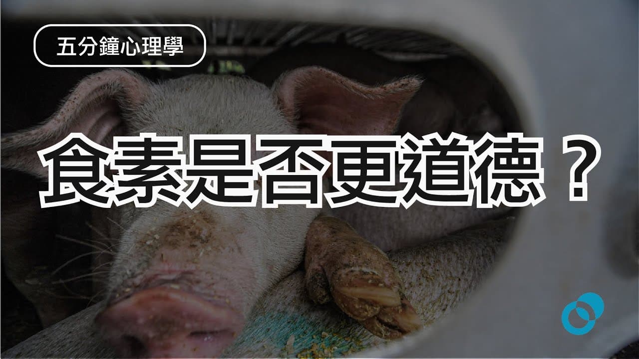 素食是否更道德？從道德心理學看物種主義