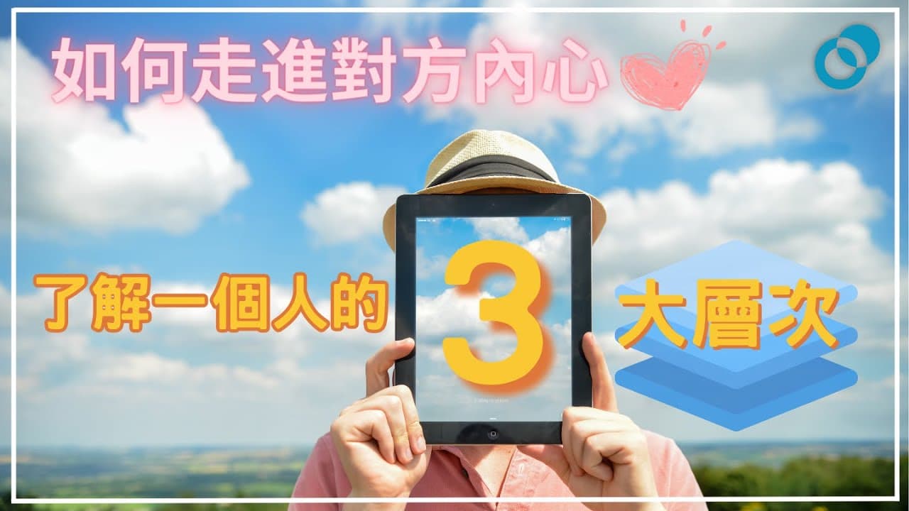 如何走進對方內心？做性格測試能全面分析個人心理？了解一個人的 3 大層次