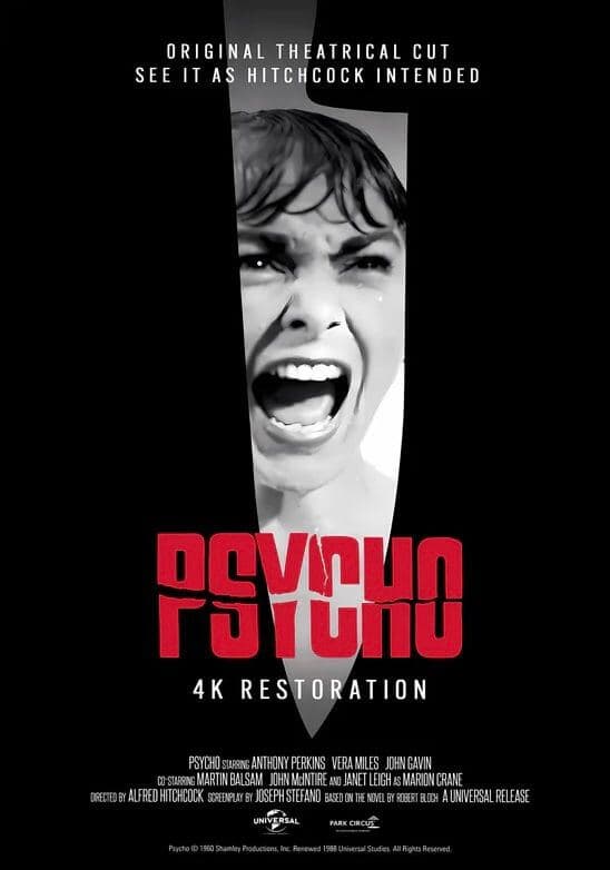 《觸目驚心》Psycho 電影海報