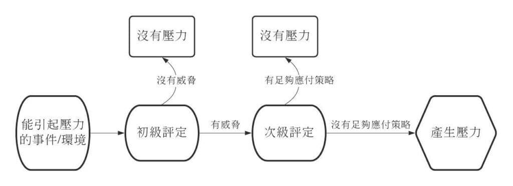 壓力調適行為理論圖