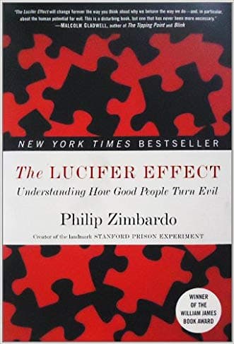 書籍封面:Philip Zimbardo 著《The Lucifer Effect: Understanding How Good People Turn Evil》