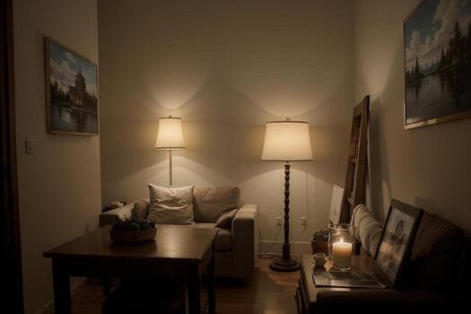 cozy room